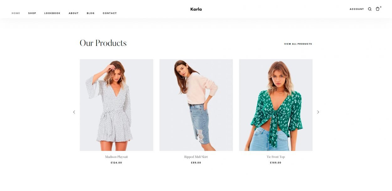 Karla - WordPress eCommerce Theme screenshot