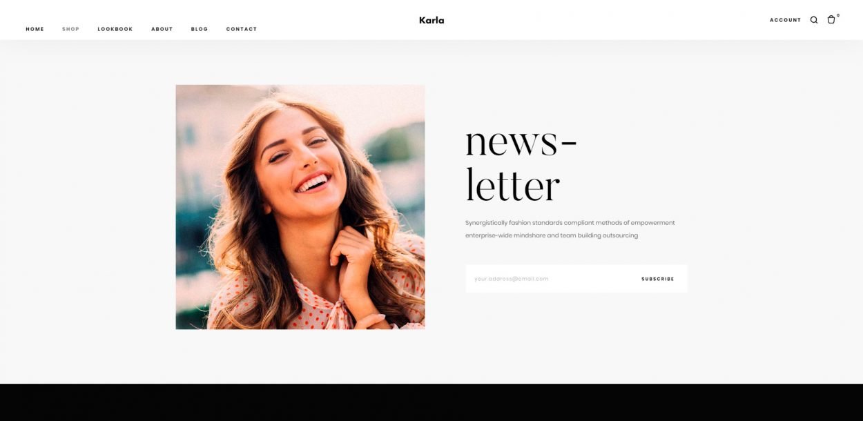Karla - WordPress eCommerce Theme screenshot