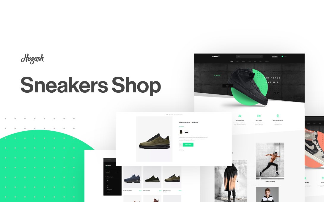 Sneakers Store WordPress Themes