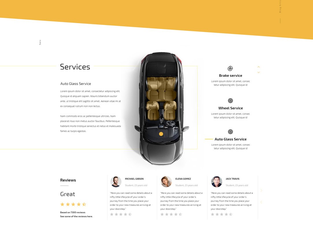 Car Service WordPress Theme - Kallyas