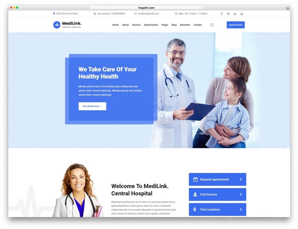 Health & Medical WordPress Theme