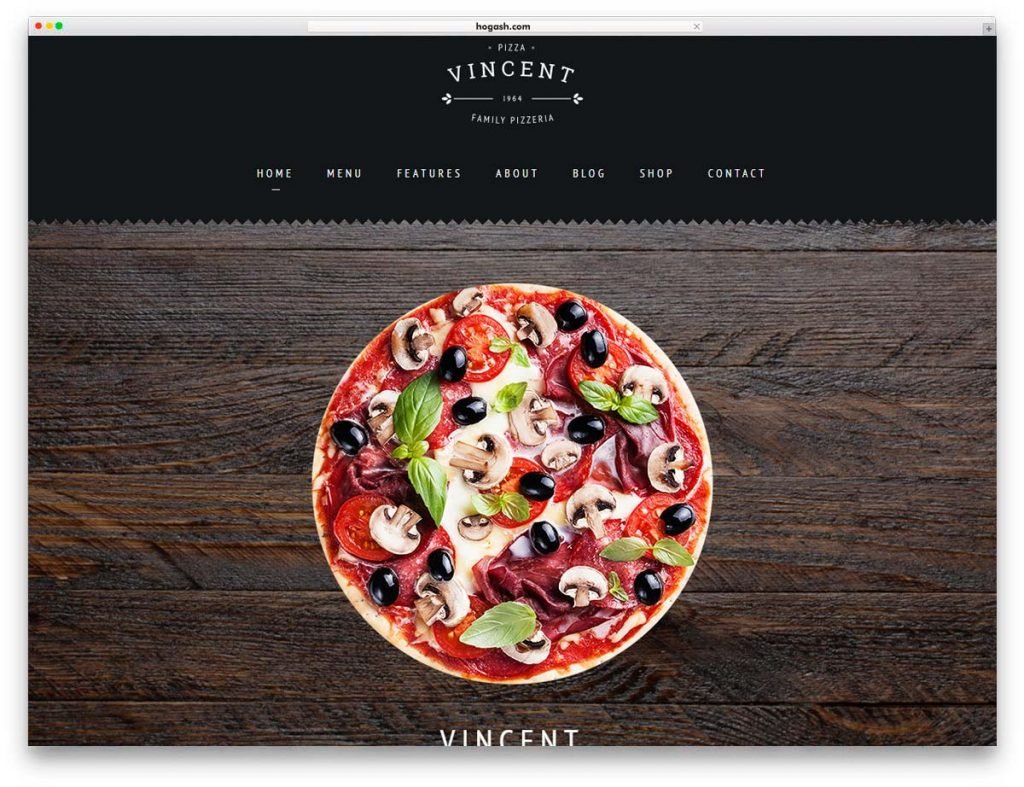 Pizza Delivery Restaurant WordPress-Theme