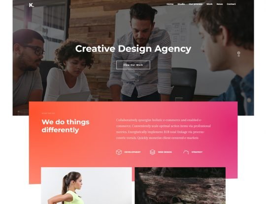Portfolio Agency - Portfolio Creative HTML Template