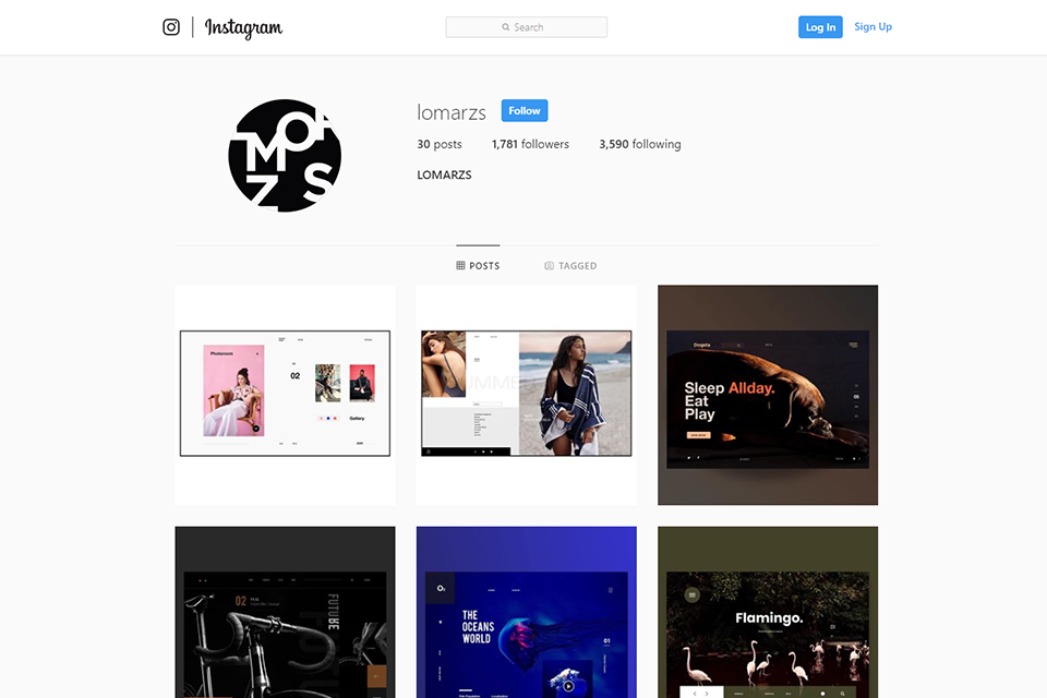 Ux UI Instagram