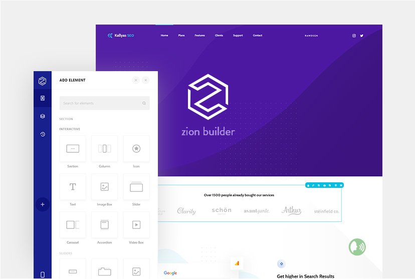 New page builder - Zion Builder