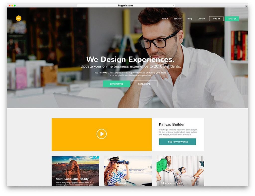 Business Free PSD Templates