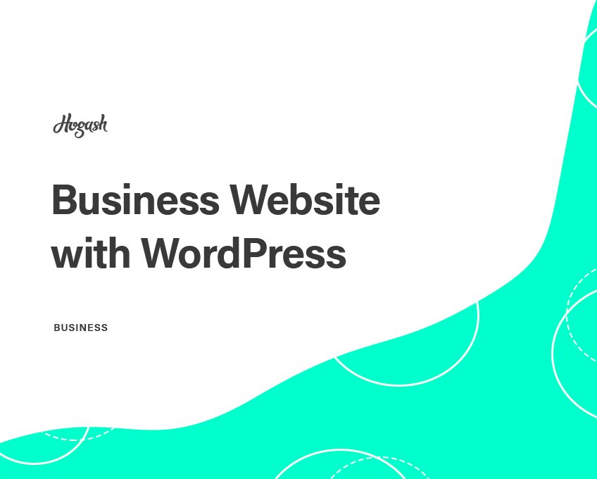 How To Start a Business Website with WordPress