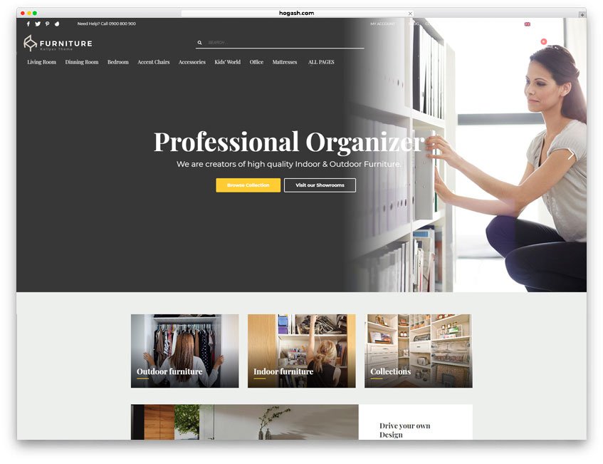 Professional Organizer Website WordPress Theme