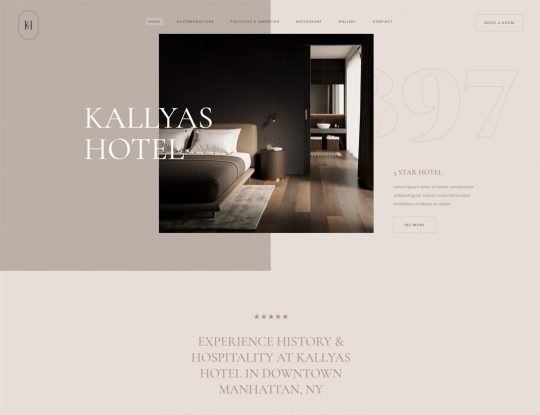 Hotel Spa WordPress Theme - Kallyas