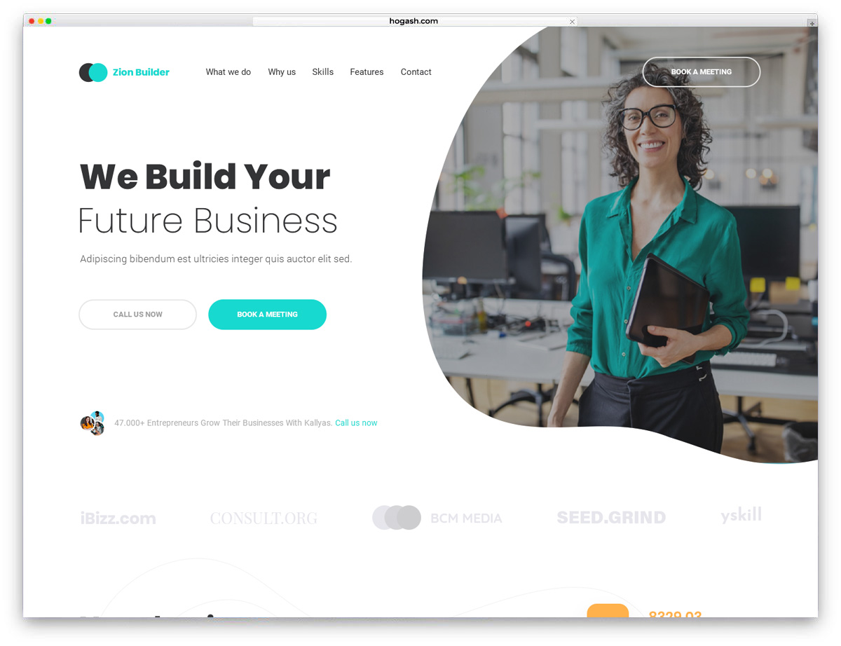 Consulting V2 Free PSD Template